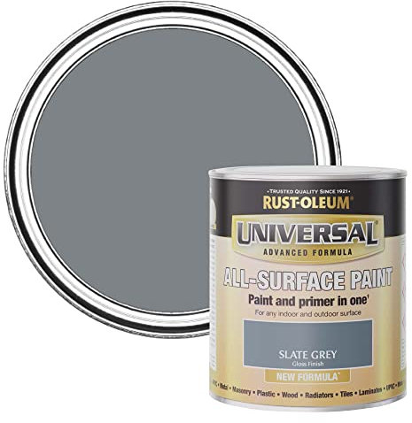 Rust-Oleum Universal Gloss Slate Grey 750ml AMZ0117