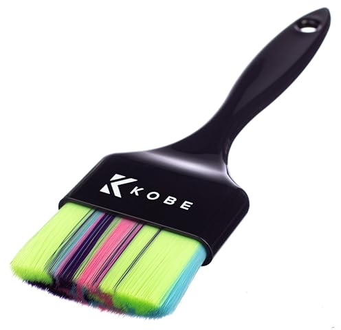 Kobe Hair Dye/Tint Brush. Colourful soft bristles Professional Tinting and hair dyeing brush.
