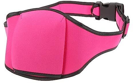 Toddmomy 1pezzo Per Microfono Regolabile Neoprene Per Fitness Microfono e Stabile Per Allenatori e Attori Colore Rosa