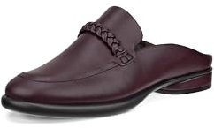 ECCO Women's Sculpted Luxury Braided Mule, Fig, 8/8.5 UK
