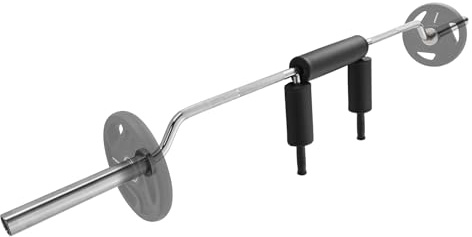 VEVOR Safety Squat Bar, 700 LBS Fitness Squat Bar, Safety Squat Bar Attachment with Shoulder and Arm Pads, 28mm Diameter Weight Bar, Ideal for Front Squats, Lunges, Rehab, Physical Therapy