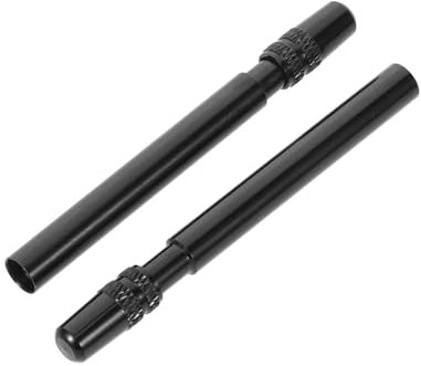 KOMBIUDA Ventilverlängerung Schwarz Für Fahrrad Reifenventiladapter Schlauchverlängerung Kompatibel Mit Presta Ventil Für Einfache Und Schnelle Reifenbefüllung Bei Mountainbike Und Rennrad