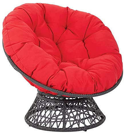 Kissen für Papasansessel im Freien, dick und wasserdicht, Polster für Papasan-Schaukelstühle, weiches und bequemes Papasan-Sitzkissen, ideal für Papasansessel im Freien, Größe: (Größe angebe
