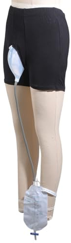 Slip innovant pour homme avec urinoir amovible et sac en silicone pour une gestion efficace des fuites