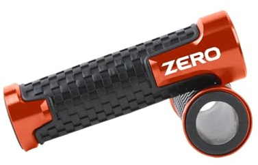 Puños de Gel para Motocicleta para Zero Motorcycles DS DSR FX FXE FXS SR/F SR SR/S 2017 2018 2019 2020 2021 Puños De Manillar Universales 22 Mm Y 7/8(Orange)