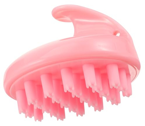 TOYZFRIENDY Kopfhautmassagekamm Massagebürste Wasserabweisend Ergonomisch Kaninchenform Kompakt Für Haare Wellness Kopf Und Gesichtsmassage