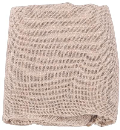 Leftwei Rouleau Tissu de Toile de Jute Jardinage 3,3 X 4,9 Pieds, Couverture Multifonctionnelle Découpable pour Plantes Gel d'hiver pour Enveloppe d'arbre Toile Jute Barrière Contre