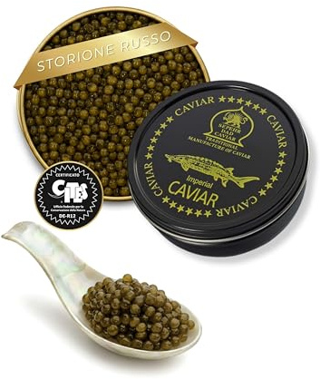 Imperial Caviar Selection (Beluga Hybrid Caviar) Allevamento CN – 50g