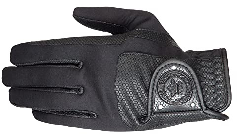 PFIFF 102776 Reithandschuh 'Softshell-Grip', schwarz XS