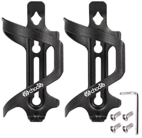 Chooee Fahrrad Flaschenhalter Fahrrad Getränkehalter für rennrad/MTB/Mountainbike Schwarz