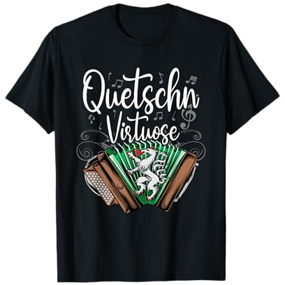Quetschn Virtuose Steiermark Steirische Harmonika T-Shirt