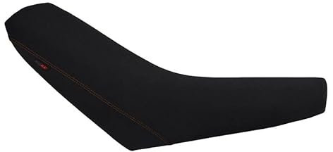 Moto Discovery Funda de Asiento Compatible con KTM 950 SM 2005-2007 Color Negro con Costuras Naranjas