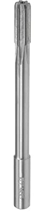 CoCud Machine Chucking Reamers, 7mm Diameter D4 Accuracy, M35 Cobalt High Speed Steel Straight Flutes Milling Cutter - (Applications: for Lathe Machine), 1-Piece