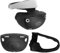 EMEBAY Visage VR Silicone Case for PSVR2 / Play*station VR2, Soft Washable VR Protective Cover for PS VR2 Headphones Protective Rubber Case Anti-Scratch Cover with Rocking Cap, Black, Silicone case