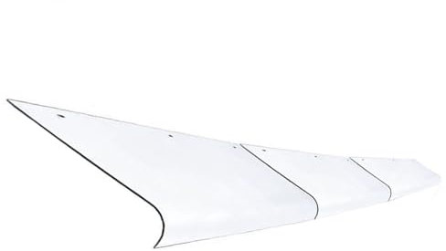 Vordach für Außentüren, wasserdicht, für Fenster, Regendach, verdicktes Material, hohe Höhe, Fallschutz, 300 cm