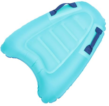 Alasum Blaues Schwimmpad Aufblasbares Junge Mädchen Schwimmtier Wasser Spielzeug Schwimmbrett Leicht Tragbar Robustes Kickboard Für Schwimmanfänger Und Eltern-Junge Mädchen-spaß Schwimmba