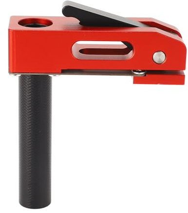 LOCADENCE Hold Down Clamp, 20mm 3 Level Adjustable Quick Release Horizontal Clamp, Aluminum Alloy Bench Dog Clamp for Woodworking Jigs and Fixtures, Welding