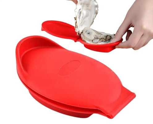 Silicone Oyster Shucking Hand Clip | Silicone Safe Shellfish Shucker,Easy Control Oyster Shucking Clamp, Colorfast Seafood Tools for Family, Friends, Kitchen