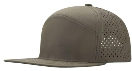 YAMEE Baseballkeps män vattentät snabbtorkande, snapback kepsar män mesh andningsbar, basecap män lätta, skärmmössor för män justerbar, keps män solskydd, hatt unisex utomhus, militärgrön, one size