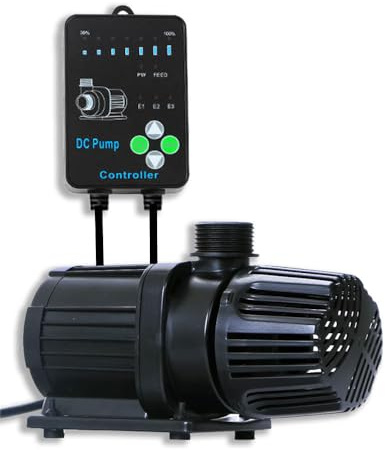 eco-filtration Hsbao Variable Flow DC Pond Pump – Energy-Efficient & Adjustable Pond Pump (6000L/H Max) – External & Submersible Use