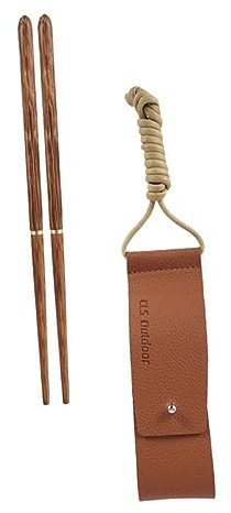 Japanese Chopsticks,Personalised Chopsticks,Camping Accessories Portable Cutlery Set Light Brown Portable Folding Chopsticks for Outdoor Picnics Anti