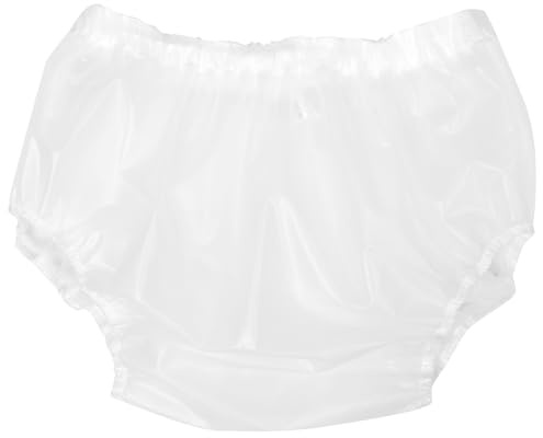 Minkissy Wasserdichte Wiederverwendbare WindelüBerhosen Aus Tpu FüR Erwachsene Unisex Auslaufsichere Schutzhosen FüR Inkontinenz Mit Bequemer Passform 11.81X11.81X0.79In