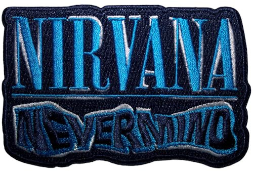 Nirvana Nevermind - Parche tejido ondulado recortado, talla única