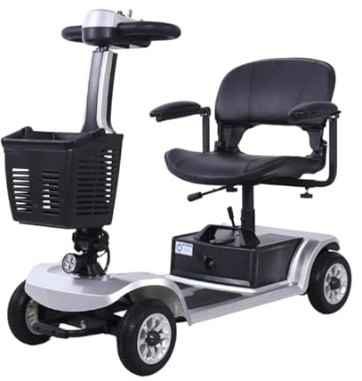 Alifero Scooter pieghevole per mobilità elettrica per persone con mobilità ridotta (Ampere-ora, 12)