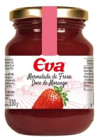 Spanish Strawberry Jam Bundle - Pack of 4 x 330g Glass Jars - Made with Sun-Ripened Mediterranean Strawberries - Traditional Recipe