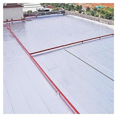SCMYZLYD Heißsiegel-Klebeband, Selbstklebendes Dachreparaturband aus Bitumen-Aluminiumfolie in mehreren Größen(50x1000cm)