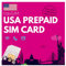 travSIM USA SIM Karte | T-Mobile Netz | Unbegrenzte Daten, Anrufe & Texte in den USA | SIM Karte USA funktioniert auf iOS & Android Geräten | SIM USA 14 Tage