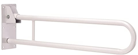 Drop Down Foldaway Bathroom Toilet Safety Grab Rail bar Support handrail (No Leg)