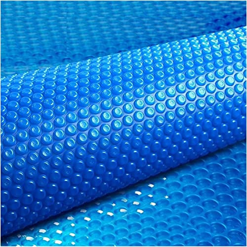 OKUOKA Film Isolation Thermique Bache Piscine Solaire pour la Piscine d'entrée, Couverture de Bain Chaud Couverture de Spa Flottante Chaude Bulles de 400 microns (Size : 250cm x 500cm (8ftx16ft))