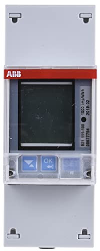 ABB B21 Energiemessgerät LCD, 6-stellig / 1-phasig, Impulsausgang