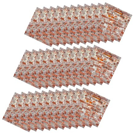 Uonlytech 40st Fliesen Mit Holzmaserung Aufkleber Für Küchenfliesen Aufkleber Für Badezimmerfliesen Backsplash-wandaufkleber Wandtattoo Abziehen Und Pvc Jahrgang Rachen 15c
