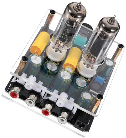 Veemoon Preamplificatore Valvolare Per Giradischi Diy Con Tubo Vuoto Pre-amp Hifi Per Audio Home Theater Scheda Compatibile Amplificatore Phono Valvolare