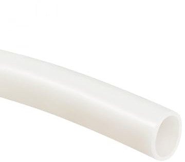 TOP-VIGOR Silicone Tube 25mm ID x 31mm OD 1m / 3.28ft Length, Flexible Industrial Silicone Tubing Rubber Water Air Hose Pipe for Pneumatic Air, Hydraulic Fluid, Coolant Transfer, Translucent