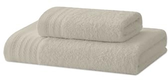 Degrees home - Bath towel set - Bidet towel and hand towel - 100% cotton - 480 g/m2