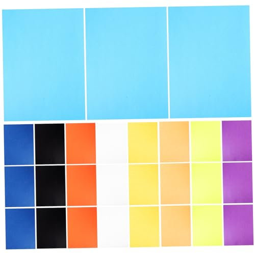 VILLCASE 100blätter Weißes Kartonpapier Zum Bedrucken Dickes Druckerpapier Format Multifunktionsdruckerpapier Für Bastelarbeiten Und Diy-projekte