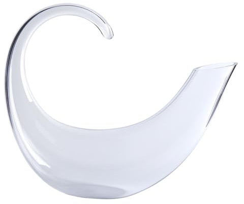 Cabilock Decantador De Vino De Cristal Transparente Para Uso Doméstico Separador De Licores Decantador Rápido Para Vino Tinto