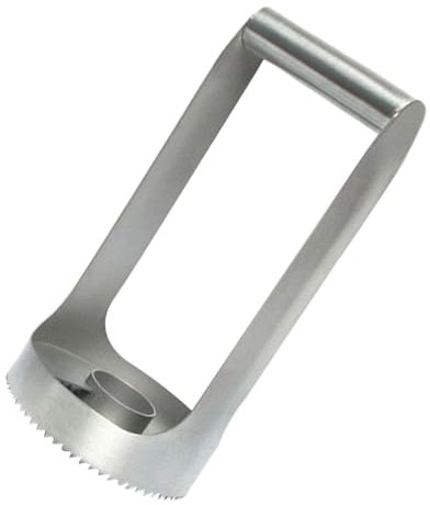 OKUMEYR Strumento per Togliere Torsolo e Affettare Ananas Cutter e Corer Inossidabile Utensile per Domestiche Rimozione Facile della e Presentazione