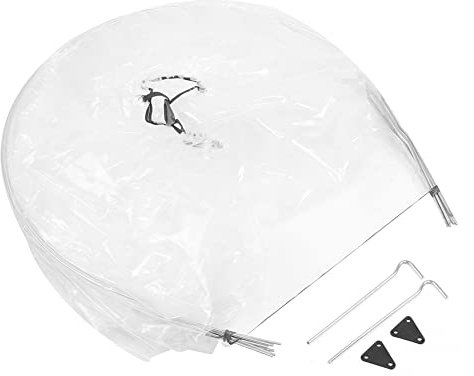 ANKROYU Greenhouse Plant Tunnel Film Film Culture Culture de Protection Culture avec Cadre en métal pour Jardinage Fleurs Fleurs de 300 cm de Longueur Facile