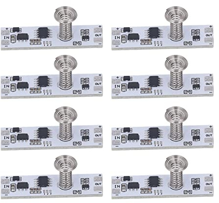Cocoarm Kapazitiver Touch-Dimmer PWM-Kontrollschalter-Modul 9V-24V 30W 3A LED-Dimmkontrolle mit ABS-Material für Stufenlose Helligkeitsregelung