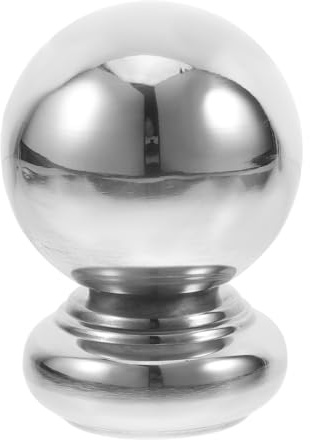Alipis Boule D'Escalier En Acier Inoxydable 3.35 Pouces Capuchon De Poteau Décoratif Rampe Balustrade Pour Terrasse Escalier Installation Facile Résistance À L'Usure