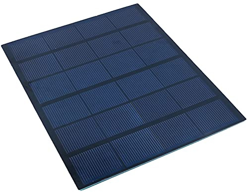 ZONADAH 3W 6V Mini Solar Panel Kit, Batter Ladegerät, DIY Home, Science School Projekte, Camping, Angeln, Wandern Outdoor Garten Led Licht Ladewerkzeuge