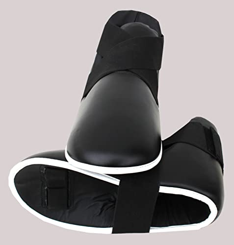 LISARO Protector de pies para kickboxing, kickboxing, kickboxing, kickboxing, boxeo, tallas XXS a XXL (XL (a partir de 45-48))