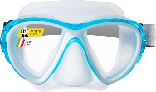 Cressi Fiji - Maske oder Combo Set Maske Fiji + Schnorchel Gamma Tauchen und Schnorcheln, Einheitsgröße, Unisex Erwachsene