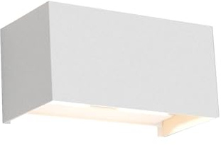 Klighten 30W Außenlampe mit Bewegungsmelder, Aussenleuchten mit bewegungsmelder Einstellbarer Lichtstrahl, Außenwandleuchte mit Bewegungsmelder Außen/Innen für Garten, IP65,3000K, Weiß