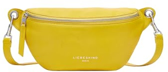 LIEBESKIND Berlin Damen-Gürteltasche „Tavia S“ – Belt-bag Damen aus Leder mit verstellbarem Riemen – Damen Gürteltasche – geräumiges Hauptfach mit Reißverschluss und ein Innenfäch