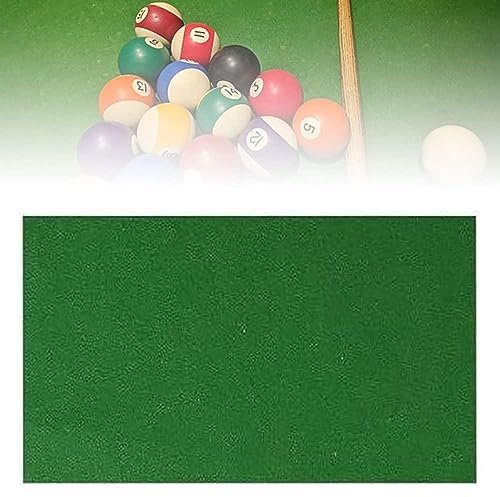 Billardtischdecke, Langer Billardtisch Filz, Billardtisch Abdeckung Tuch, Sportspiel-Tischdecke für 7/8/9 Fuß Mattenstreifen, Bar, Hotel, Professionelle, Langlebige Billardtischdecke A,9ft